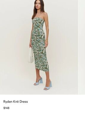 Reformation Ryden Knit Dress Twisted - Size S